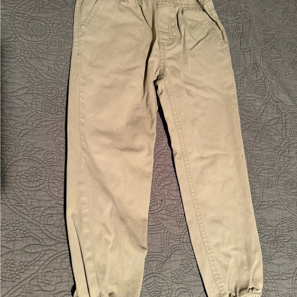 Calvin Klein Collection Kids Tan Jogger Pants